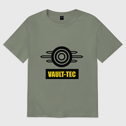 Женская футболка оверсайз Vault-tec