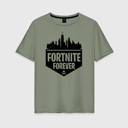 Женская футболка оверсайз Fortnite Forever