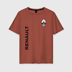 Женская футболка оверсайз Renault Style