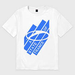 Женская футболка оверсайз A state of trance