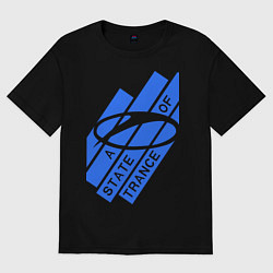 Женская футболка оверсайз A state of trance