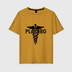 Женская футболка оверсайз Placebo
