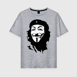 Женская футболка оверсайз Vendetta Chegevara