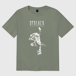 Женская футболка оверсайз STALKER: Shadow of Chernobyl
