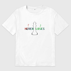 Женская футболка оверсайз No Game No Life