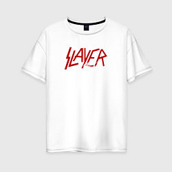 Женская футболка оверсайз Slayer: Devil Goat