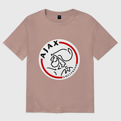 Женская футболка оверсайз Ajax FC