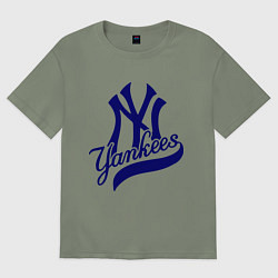 Женская футболка оверсайз NY - Yankees