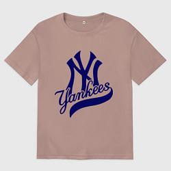 Женская футболка оверсайз NY - Yankees