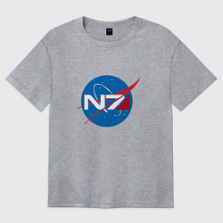 Женская футболка оверсайз NASA N7