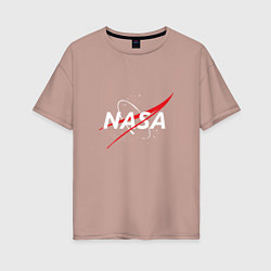 Женская футболка оверсайз NASA: Space Arrow