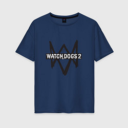 Женская футболка оверсайз Watch Dogs 2