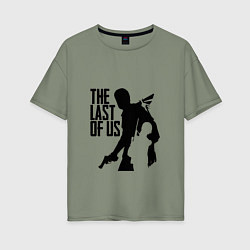 Футболка оверсайз женская THE LAST OF US, цвет: авокадо