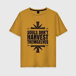 Женская футболка оверсайз Harvest Themselves
