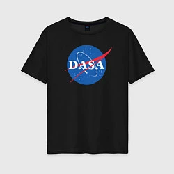 Женская футболка оверсайз NASA: Dasa