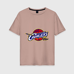 Женская футболка оверсайз Cleveland