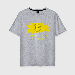 Женская футболка оверсайз 21 Top: Yellow Trench