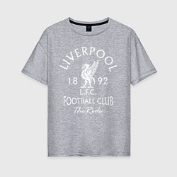 Женская футболка оверсайз Liverpool: Football Club