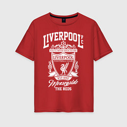 Женская футболка оверсайз Liverpool: Est 1892