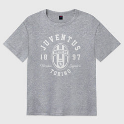 Футболка оверсайз женская Juventus 1897: Torino, цвет: меланж