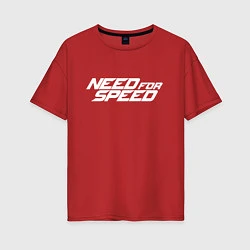Женская футболка оверсайз Need for Speed