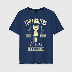 Женская футболка оверсайз Foo Fighters: Patience & Grace