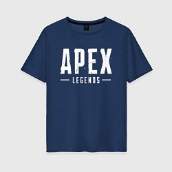 Футболка оверсайз женская Apex Legends, цвет: тёмно-синий