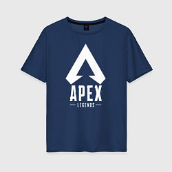 Футболка оверсайз женская Apex Legends, цвет: тёмно-синий