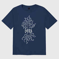 Женская футболка оверсайз Gojira