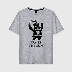 Женская футболка оверсайз Praise the Sun
