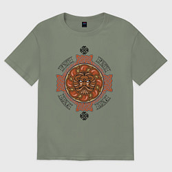 Женская футболка оверсайз РУСИЧ