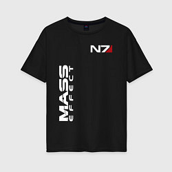 Женская футболка оверсайз MASS EFFECT N7