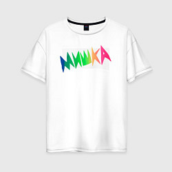 Женская футболка оверсайз Mishka NYC x Tessa Violet