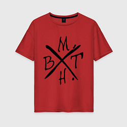 Женская футболка оверсайз BMTH