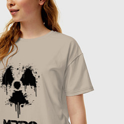 Футболка оверсайз женская METRO EXODUS, цвет: миндальный — фото 2