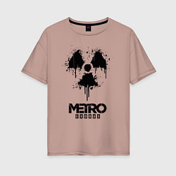 Женская футболка оверсайз METRO EXODUS