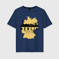 Женская футболка оверсайз Берлин - Германия