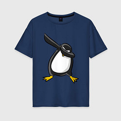 Женская футболка оверсайз DAB Pinguin