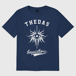 Женская футболка оверсайз Dragon Age: Thedas