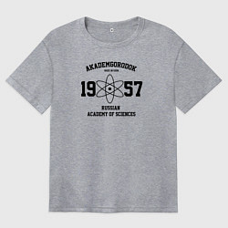 Женская футболка оверсайз Новосибирск, Академгородок