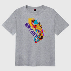 Футболка оверсайз женская Kobe Bryant, цвет: меланж