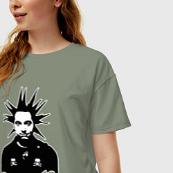 Футболка оверсайз женская Король и шут, цвет: авокадо — фото 2