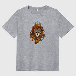 Женская футболка оверсайз Король Лев