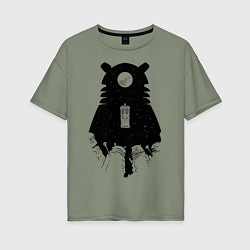 Женская футболка оверсайз Доктор Кто