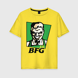Женская футболка оверсайз BFG