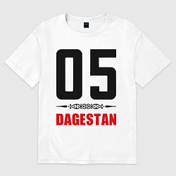 Женская футболка оверсайз 05 Dagestan