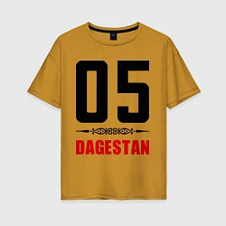 Женская футболка оверсайз 05 Dagestan