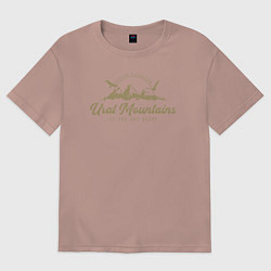 Женская футболка оверсайз Урал Gold Classic