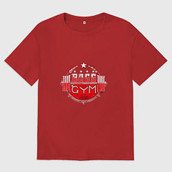 Женская футболка оверсайз Boss of GYM Color