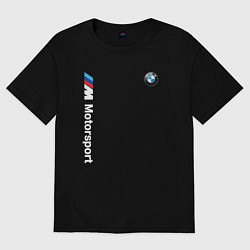 Женская футболка оверсайз БМВ Мотоспорт